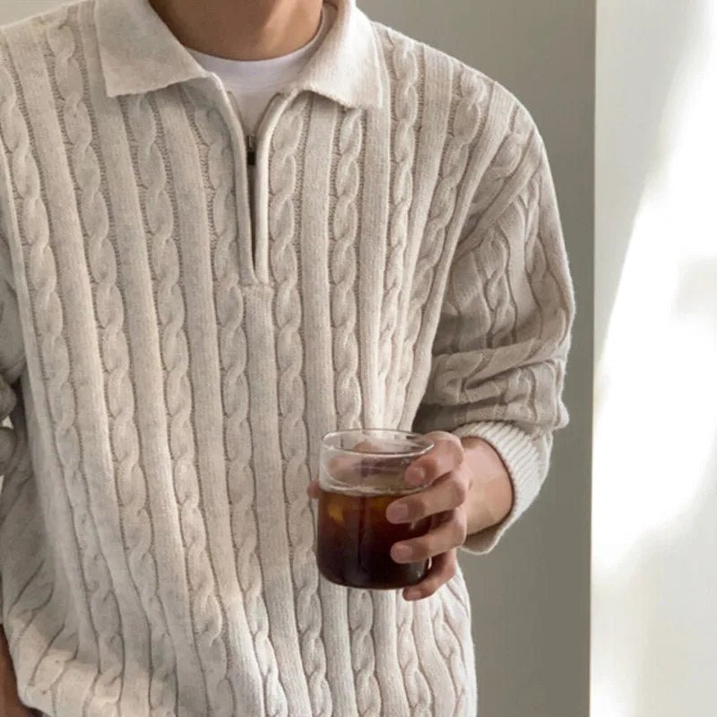 Le Pull Half-Zip "Itaewon"