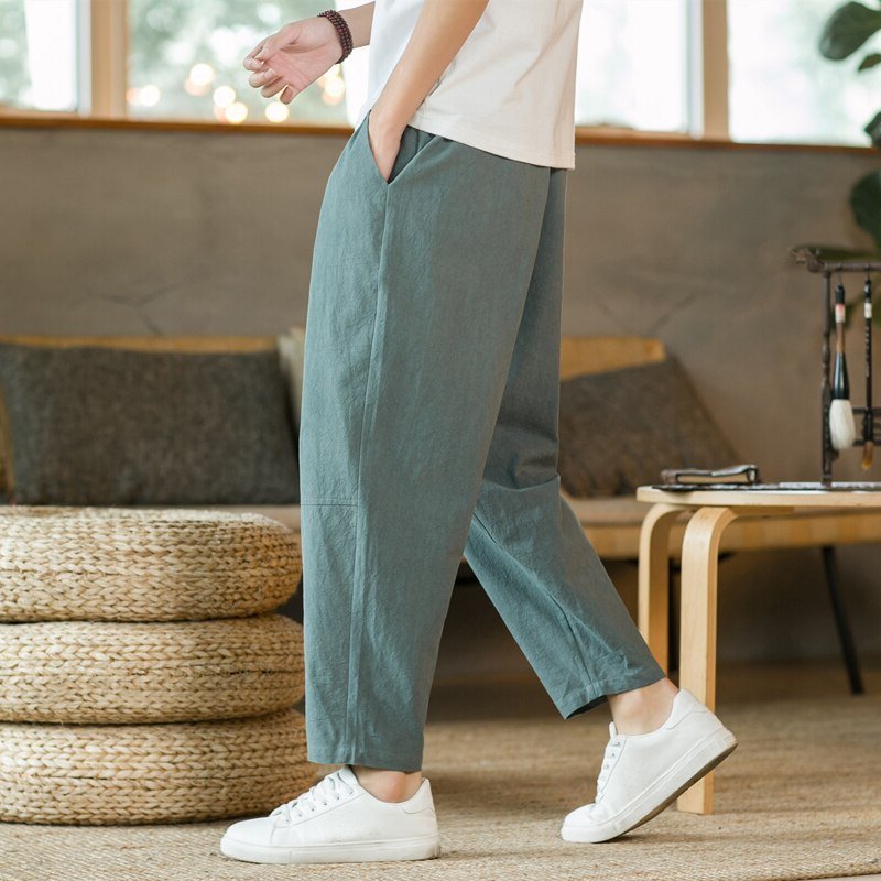Le Pantalon en Lin "Jeju"