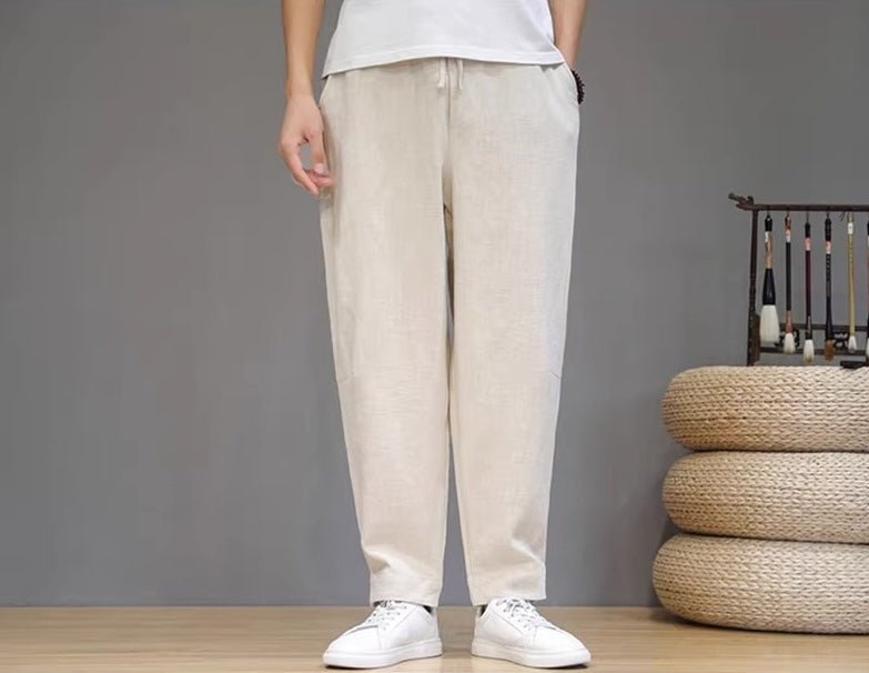 Le Pantalon en Lin "Jeju"